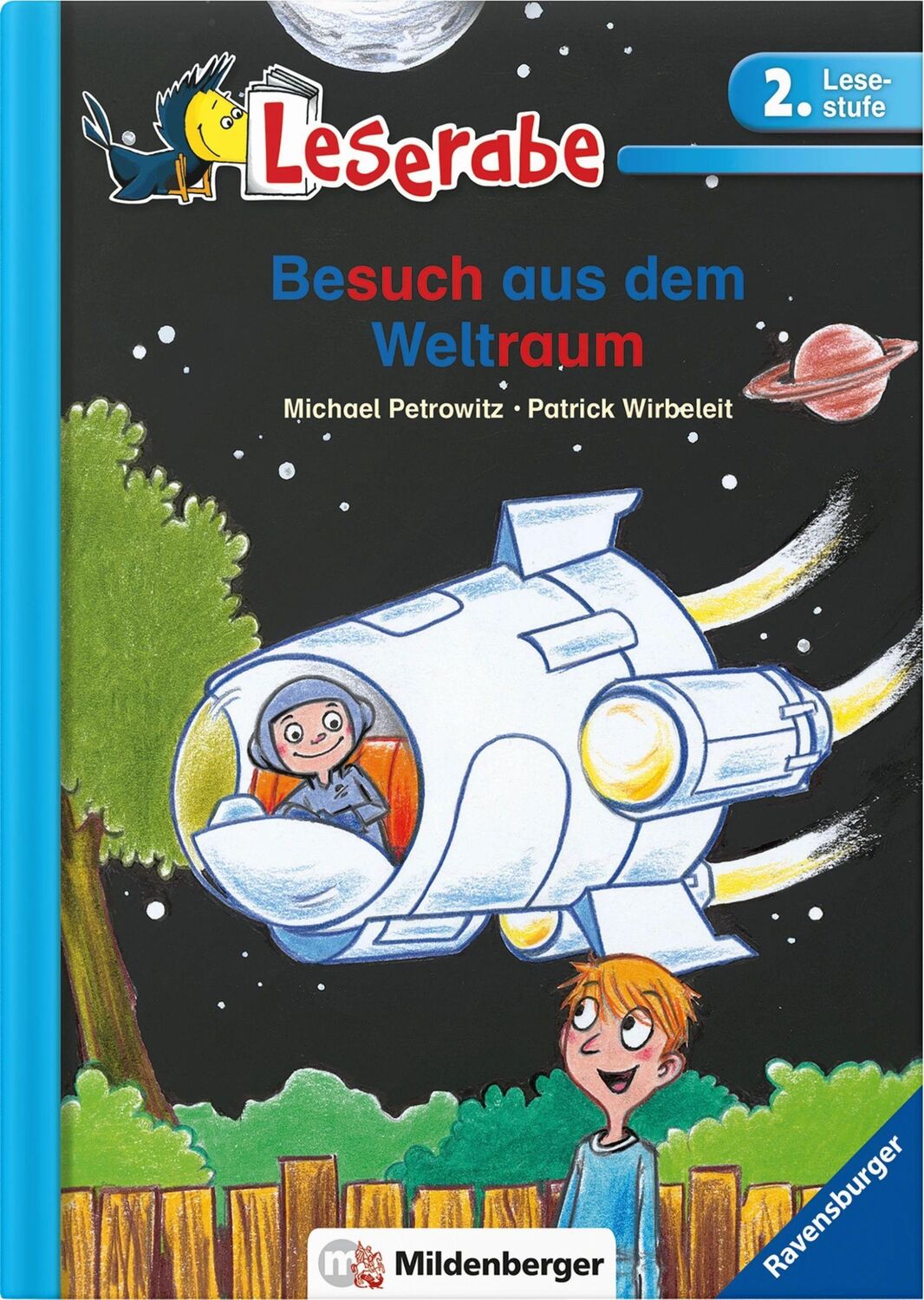 Cover: 9783619144488 | Leserabe 39, Lesestufe 2 - Besuch aus dem Weltraum | Michael Petrowitz