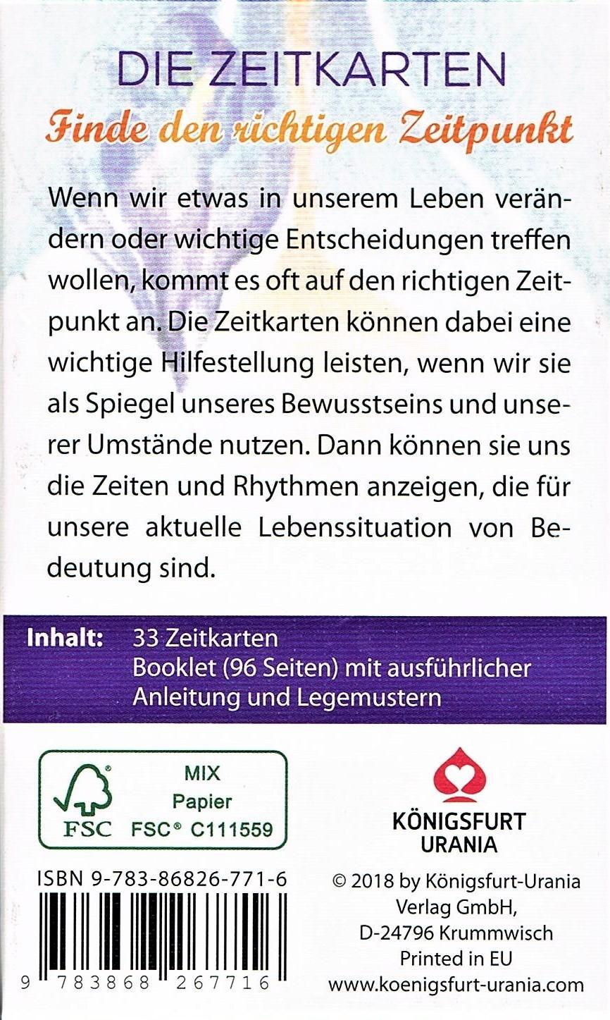 Rückseite: 9783868267716 | Die Zeitkarten | Wulfing Von Rohr | Taschenbuch | 96 S. | Deutsch