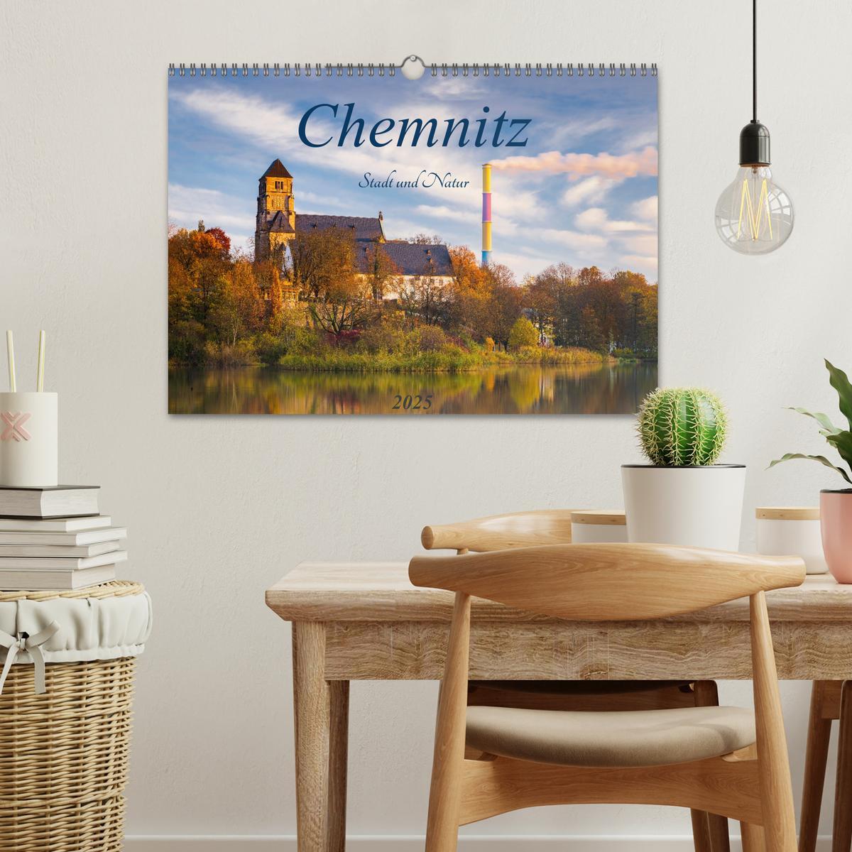 Bild: 9783435312856 | Chemnitz - Stadt und Natur (Wandkalender 2025 DIN A3 quer),...