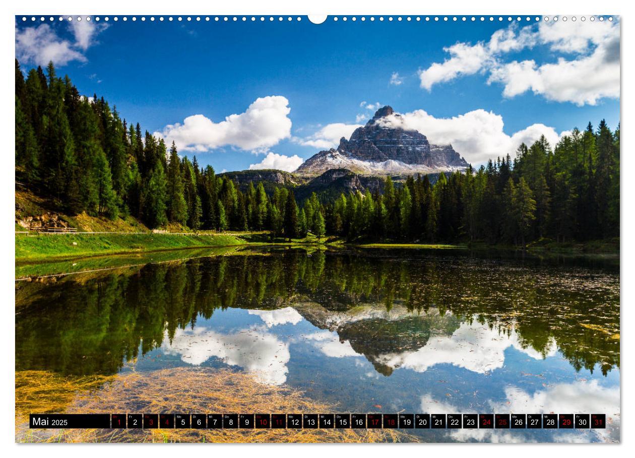 Bild: 9783435447749 | Berge. Alpenseen (Wandkalender 2025 DIN A2 quer), CALVENDO...