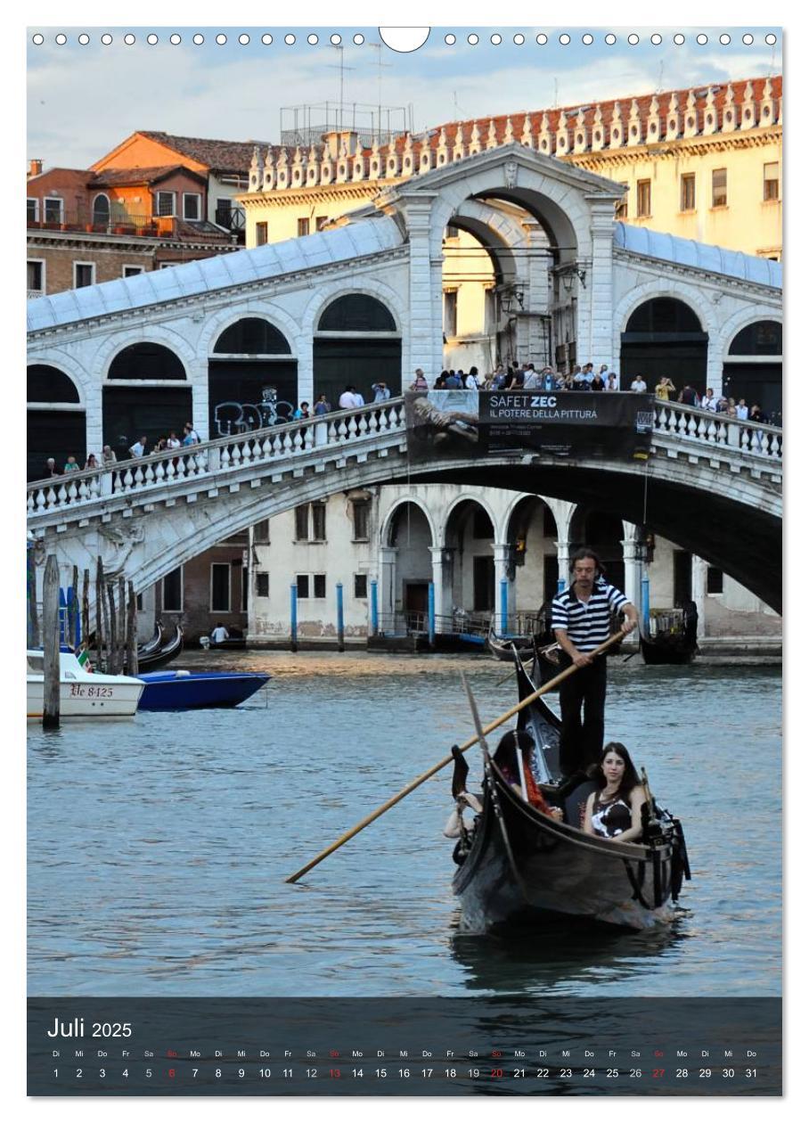 Bild: 9783457054680 | Fotografischer Streifzug durch Venedig (Wandkalender 2025 DIN A3...