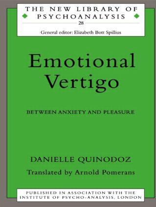 Cover: 9780415148368 | Emotional Vertigo | Between Anxiety and Pleasure | Danielle Quinodoz