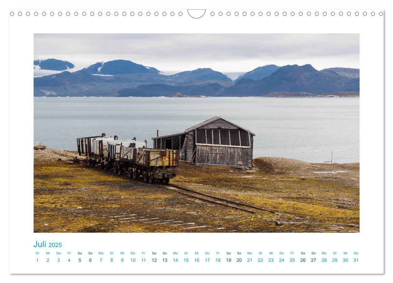 Bild: 9783435340590 | Spitzbergen - Landschaft - Eis - Tierwelt (Wandkalender 2025 DIN A3...