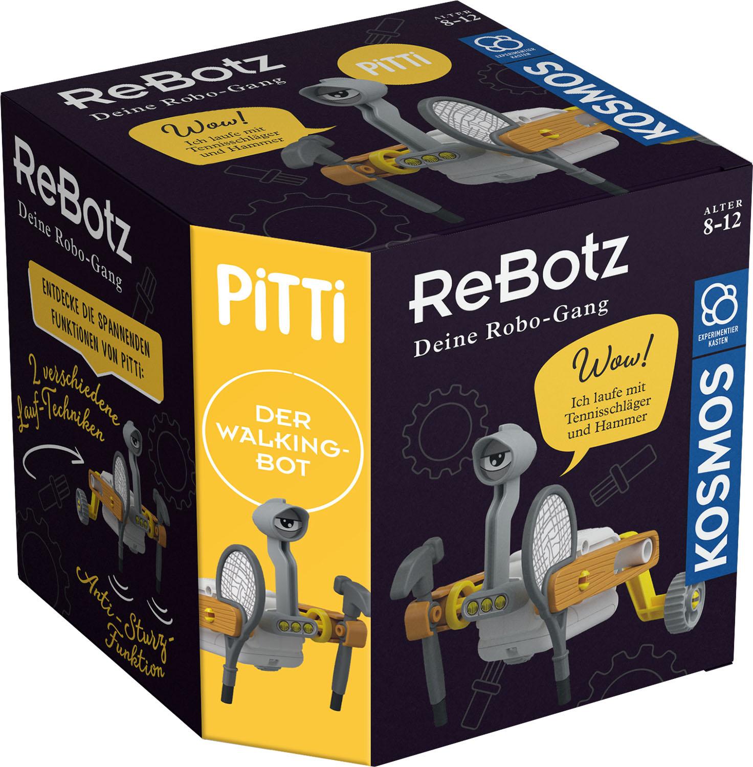 Cover: 4002051602581 | ReBotz - Pitti der Walking-Bot | Experimentierkasten | Spiel | 602581