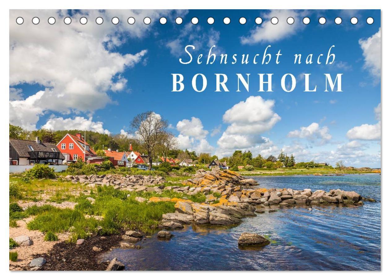 Cover: 9783435567867 | Sehnsucht nach Bornholm (Tischkalender 2025 DIN A5 quer), CALVENDO...