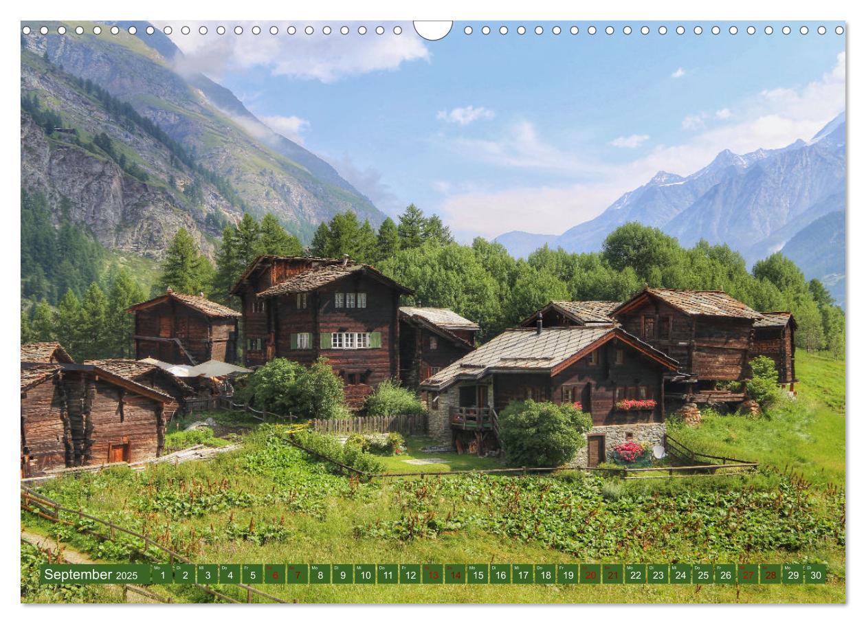 Bild: 9783435034314 | Bergwelt Zermatt (Wandkalender 2025 DIN A3 quer), CALVENDO...