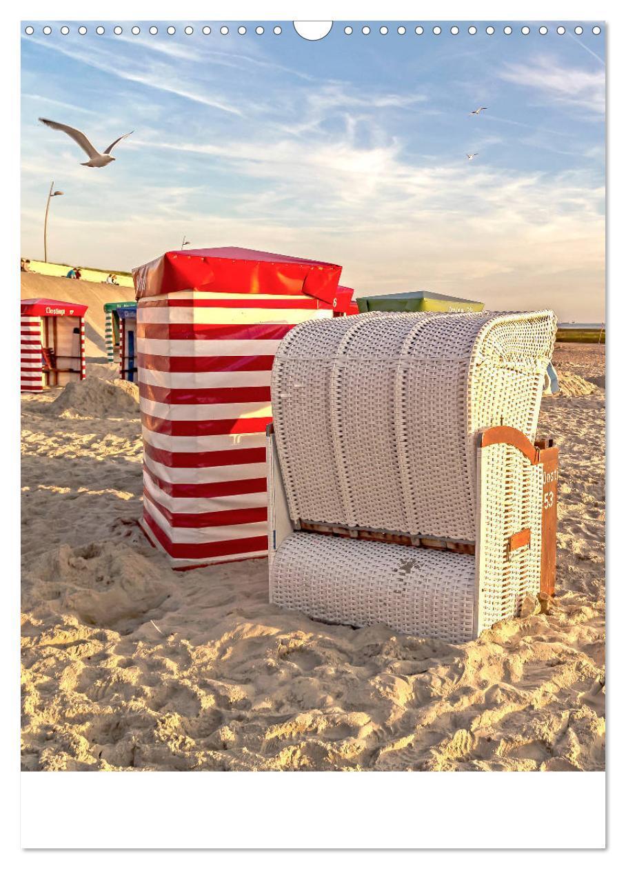 Bild: 9783435971756 | Borkum Strandspaziergang (Wandkalender 2025 DIN A3 hoch), CALVENDO...