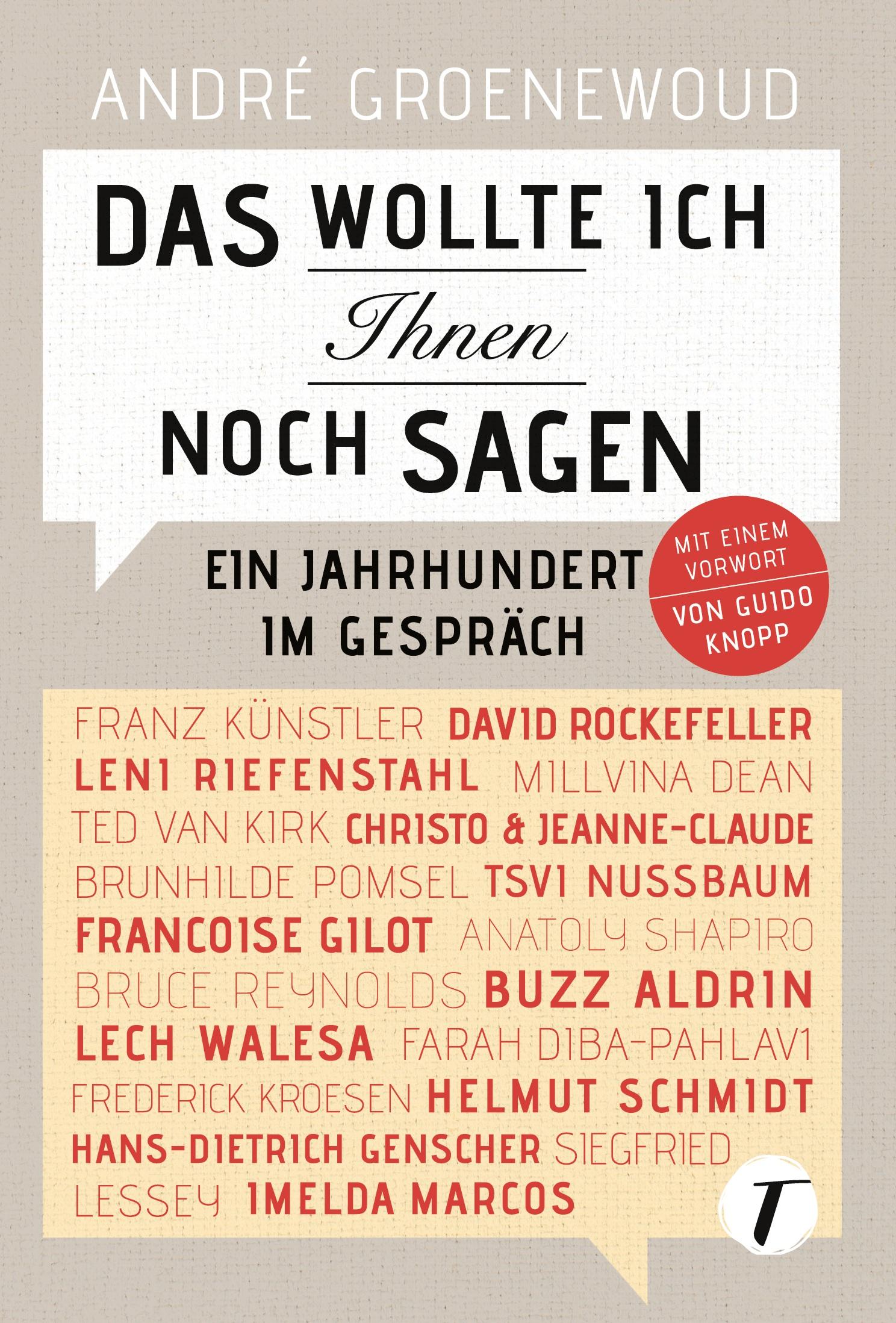 Cover: 9782919808816 | Das wollte ich Ihnen noch sagen | Ein Jahrhundert im Gespräch | Buch