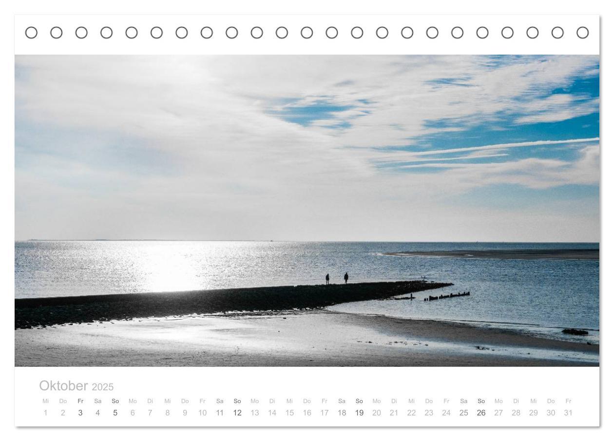 Bild: 9783435540341 | Einfach Borkum (Tischkalender 2025 DIN A5 quer), CALVENDO...