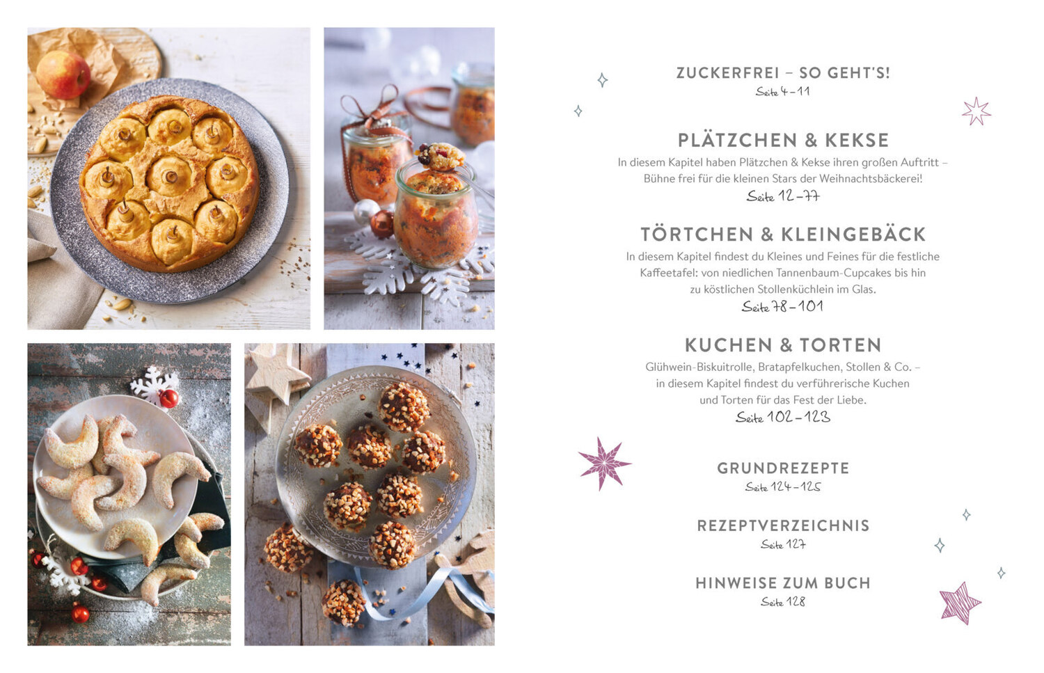 Bild: 9783625192497 | Weihnachtsbacken zuckerfrei | Taschenbuch | 130 S. | Deutsch | 2022