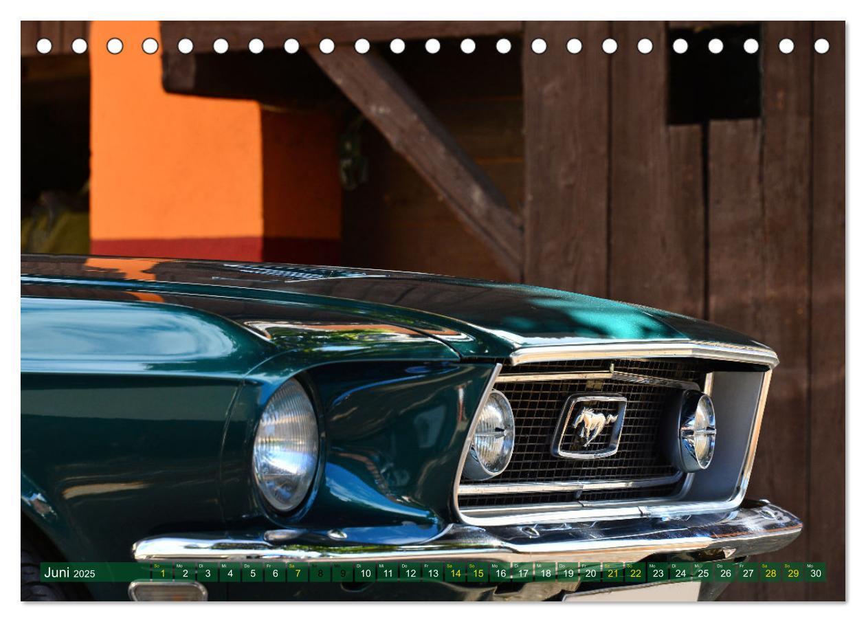 Bild: 9783435028399 | Ein Pony zum verlieben - Ford Mustang 1968 (Tischkalender 2025 DIN...