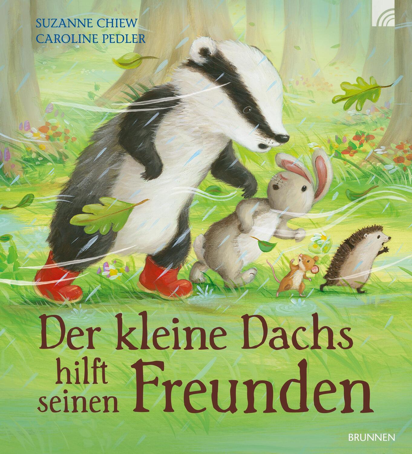 Cover: 9783765559631 | Der kleine Dachs hilft seinen Freunden | Suzanne Chiew | Buch | 2022