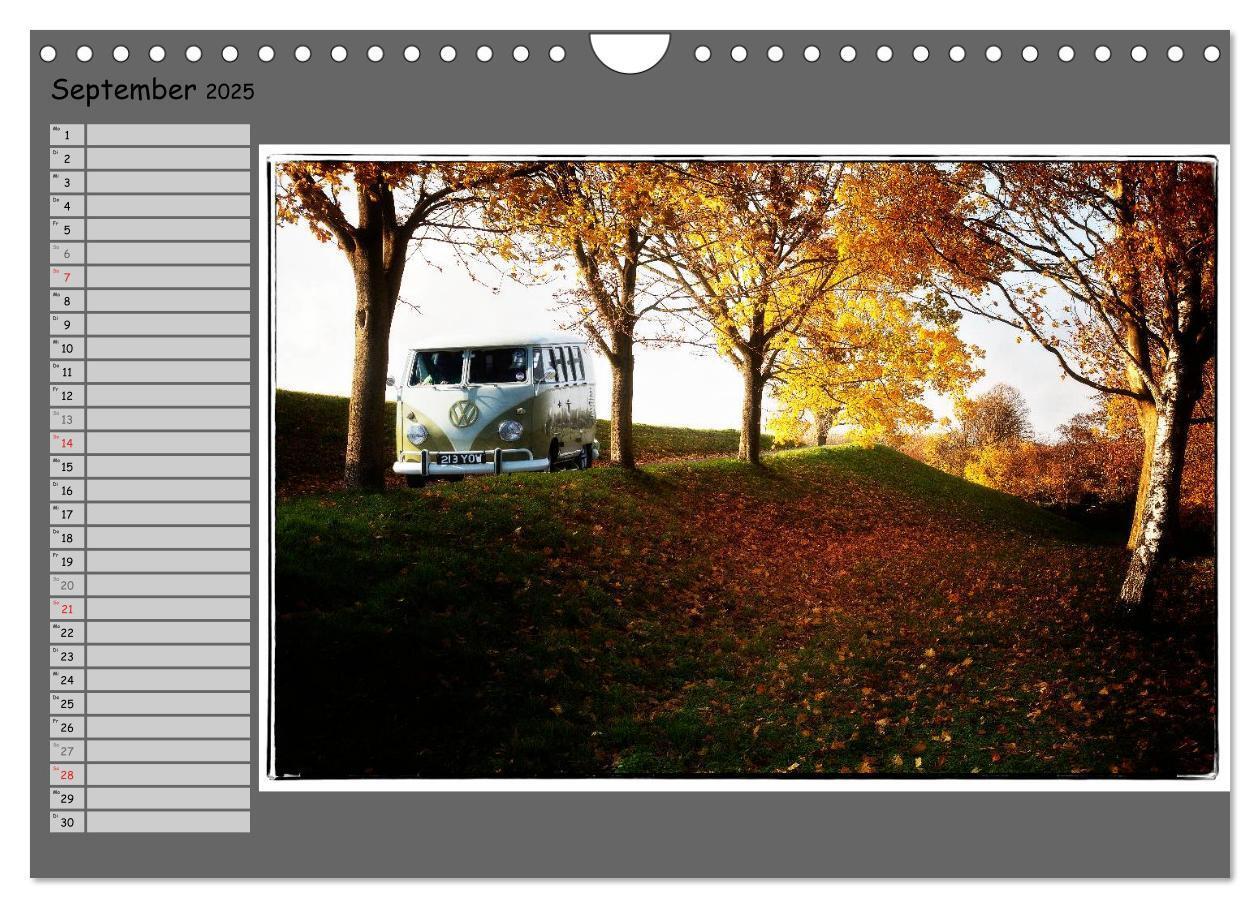 Bild: 9783435553013 | Oldtimer auf Tour (Wandkalender 2025 DIN A4 quer), CALVENDO...