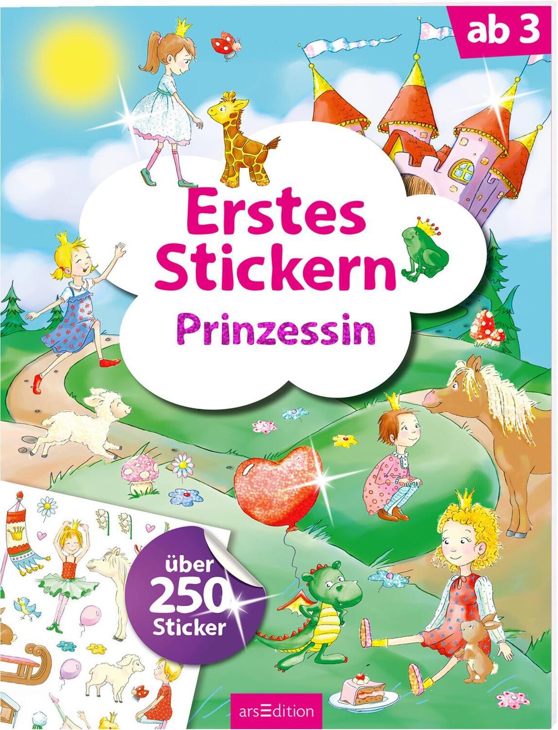 Bild: 9783845817293 | Erstes Stickern Prinzessin | über 250 Sticker | Taschenbuch | 24 S.