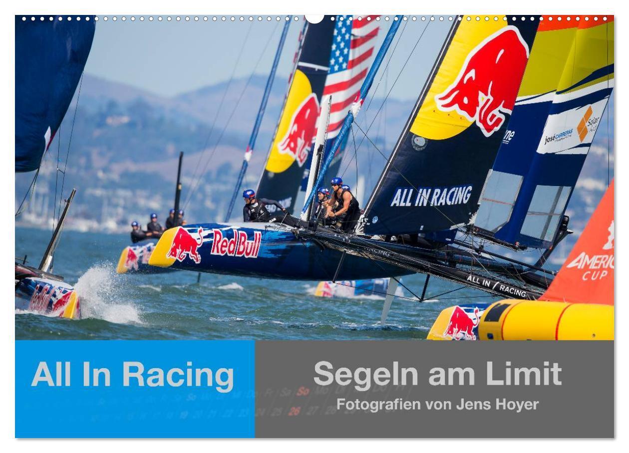 Cover: 9783435748372 | All In Racing - Segeln am Limit - Fotografien von Jens Hoyer...