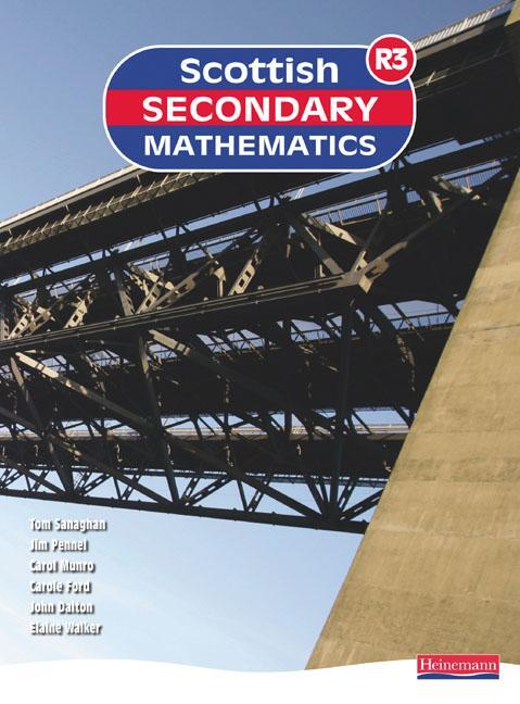 Cover: 9780435040567 | Scottish Secondary Mathematics Red 3 Student Book | Munro (u. a.)