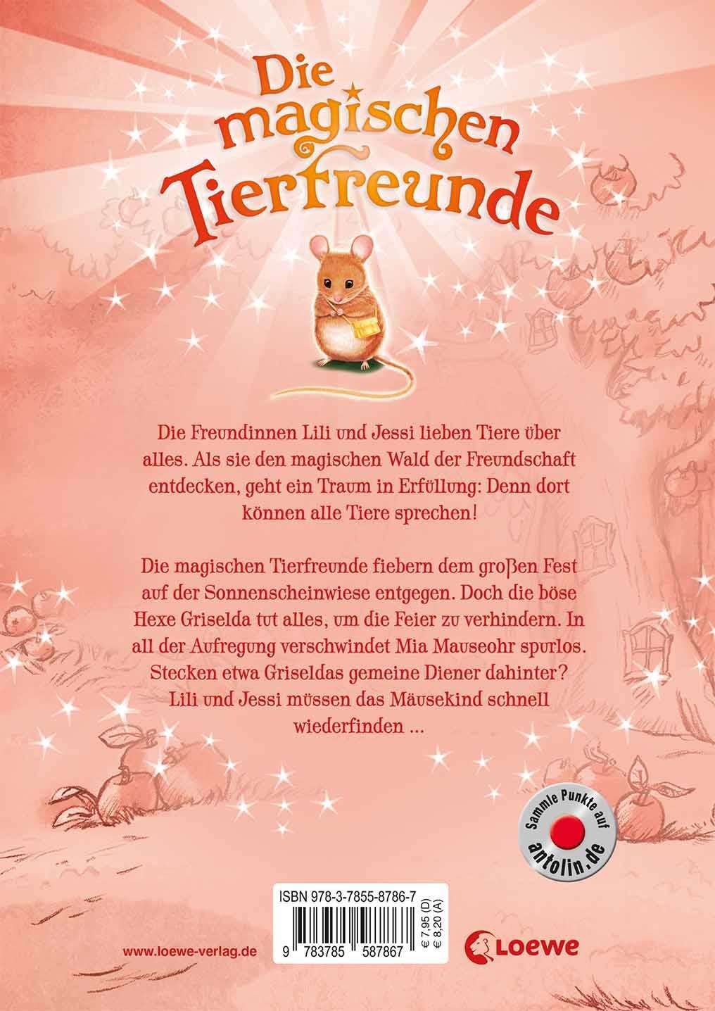 Rückseite: 9783785587867 | Die magischen Tierfreunde - Rettung für Mia Mauseohr | Daisy Meadows