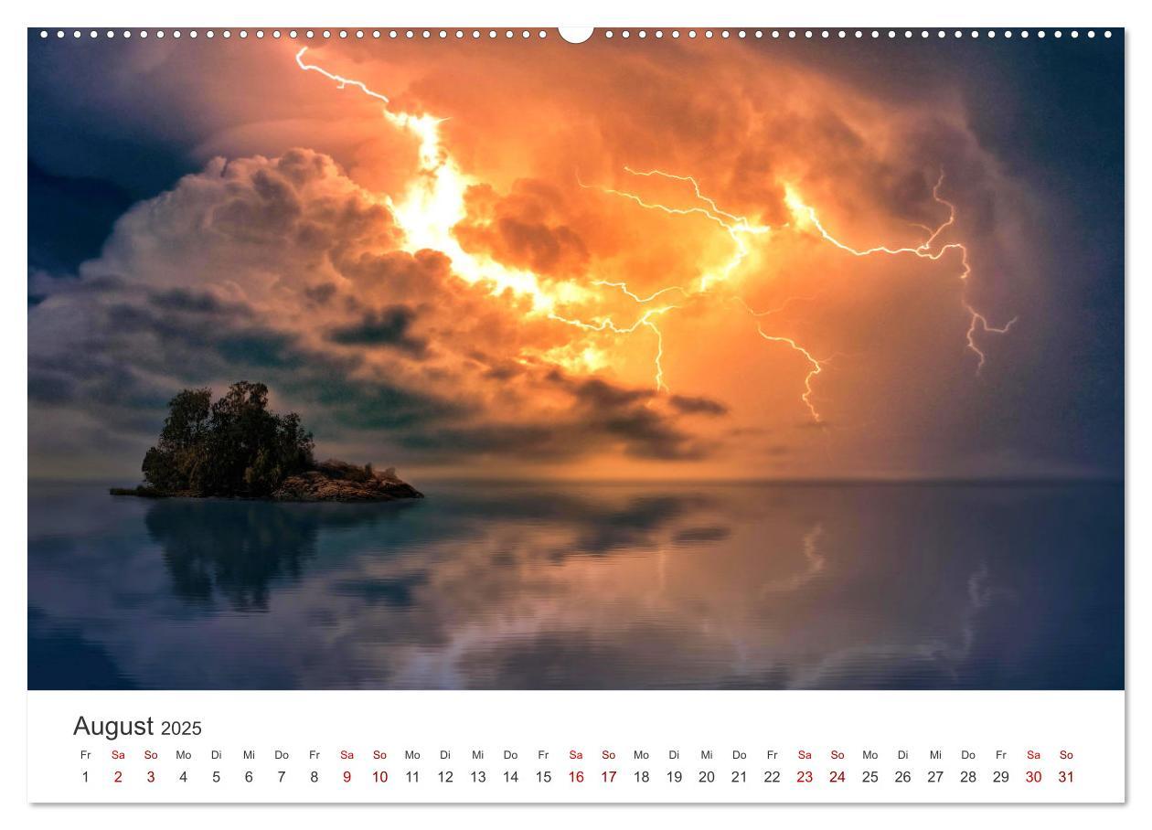 Bild: 9783383928406 | Wetterphänomene - Einmalige Naturschauspiele. (Wandkalender 2025...