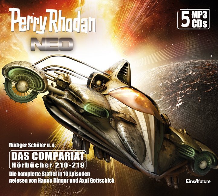 Cover: 9783957951632 | Perry Rhodan Neo - Das Compariat. Episoden.210-219, 5 Audio-CD, MP3