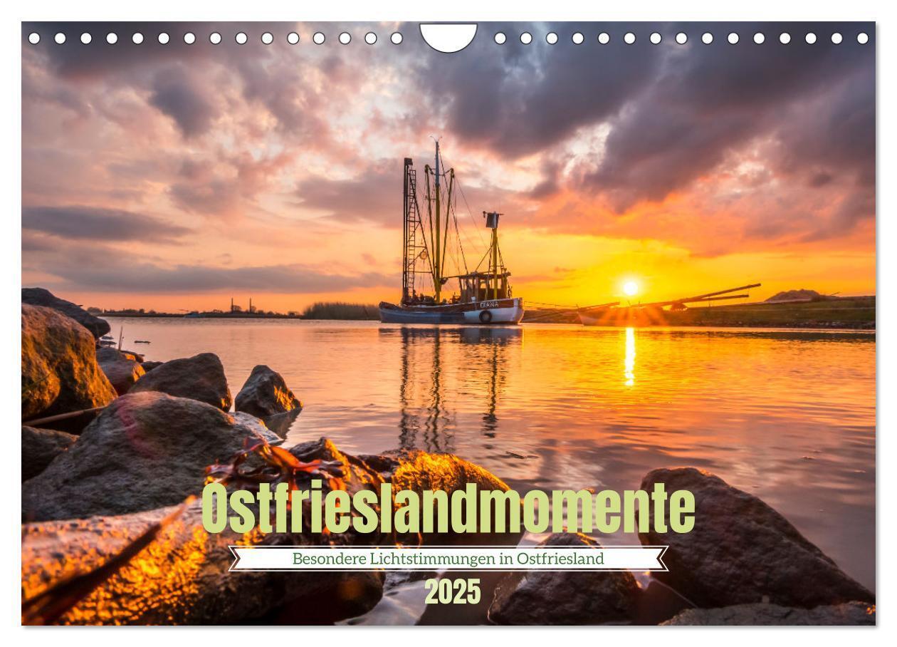 Cover: 9783435019427 | Ostfrieslandmomente 2025 (Wandkalender 2025 DIN A4 quer), CALVENDO...