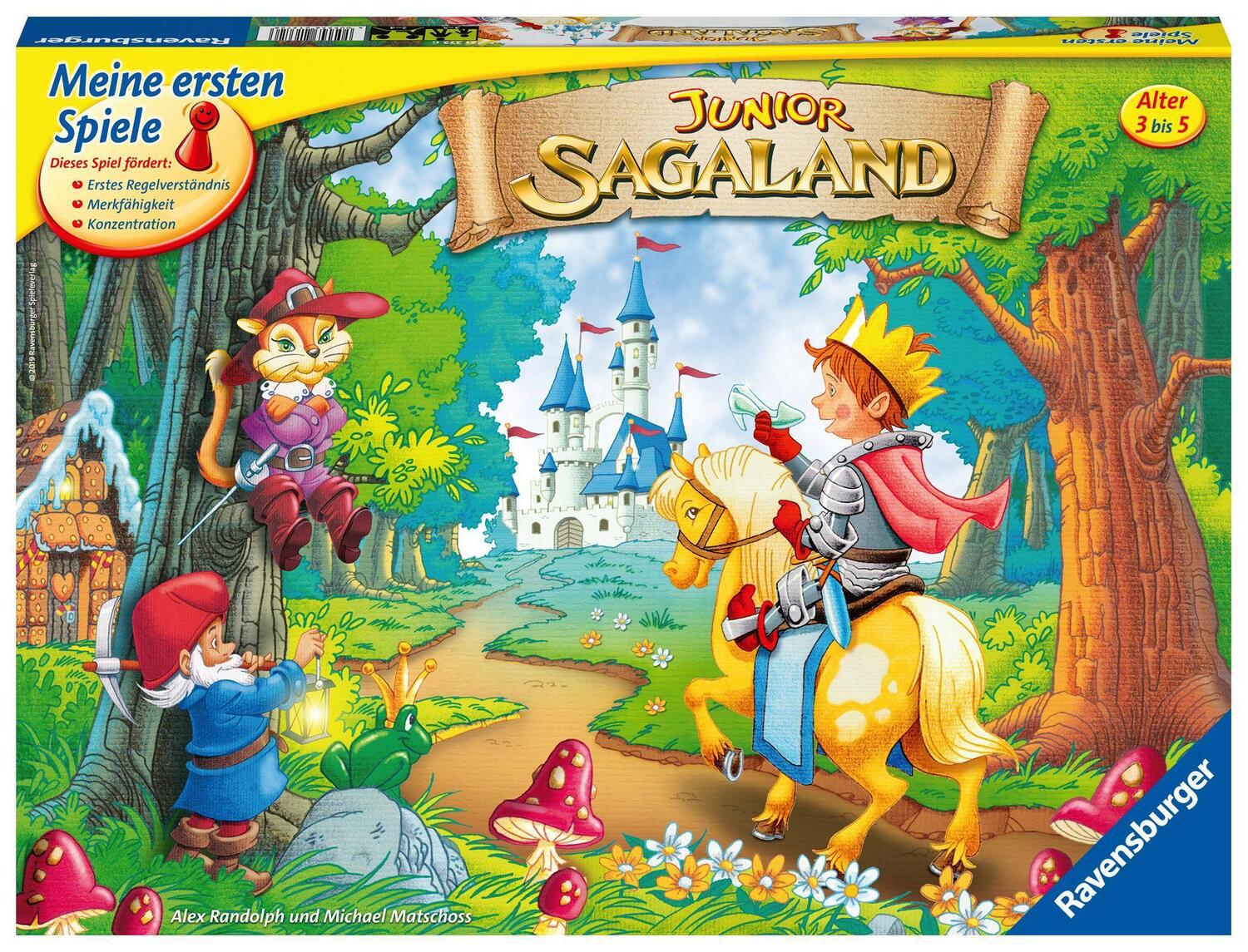 Cover: 4005556213726 | Junior Sagaland | Alex Randolph | Spiel | 21372 | Deutsch | 2019