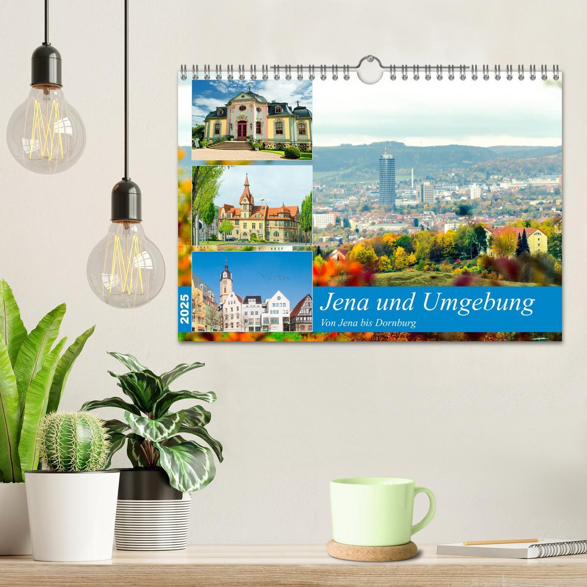 Bild: 9783435132461 | Jena und Umgebung - Von Jena bis Dornburg (Wandkalender 2025 DIN A4...