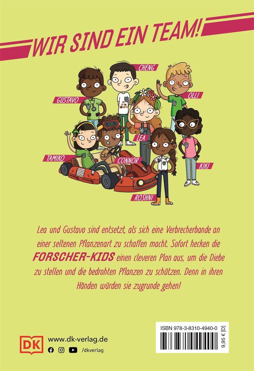 Rückseite: 9783831049400 | Ein Fall für die Forscher-Kids 8. Achtung, Pflanzendiebe! | S. J. King