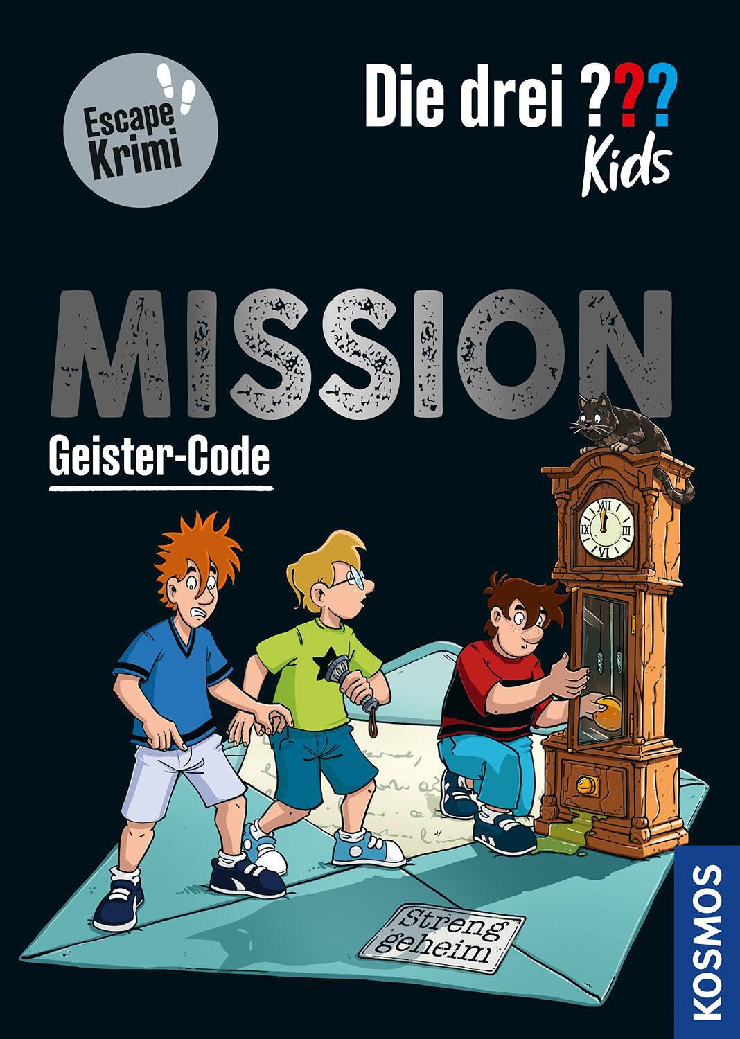 Cover: 9783440179697 | Die drei ??? Kids, Mission Geister-Code | Escape-Krimi | Schiefelbein