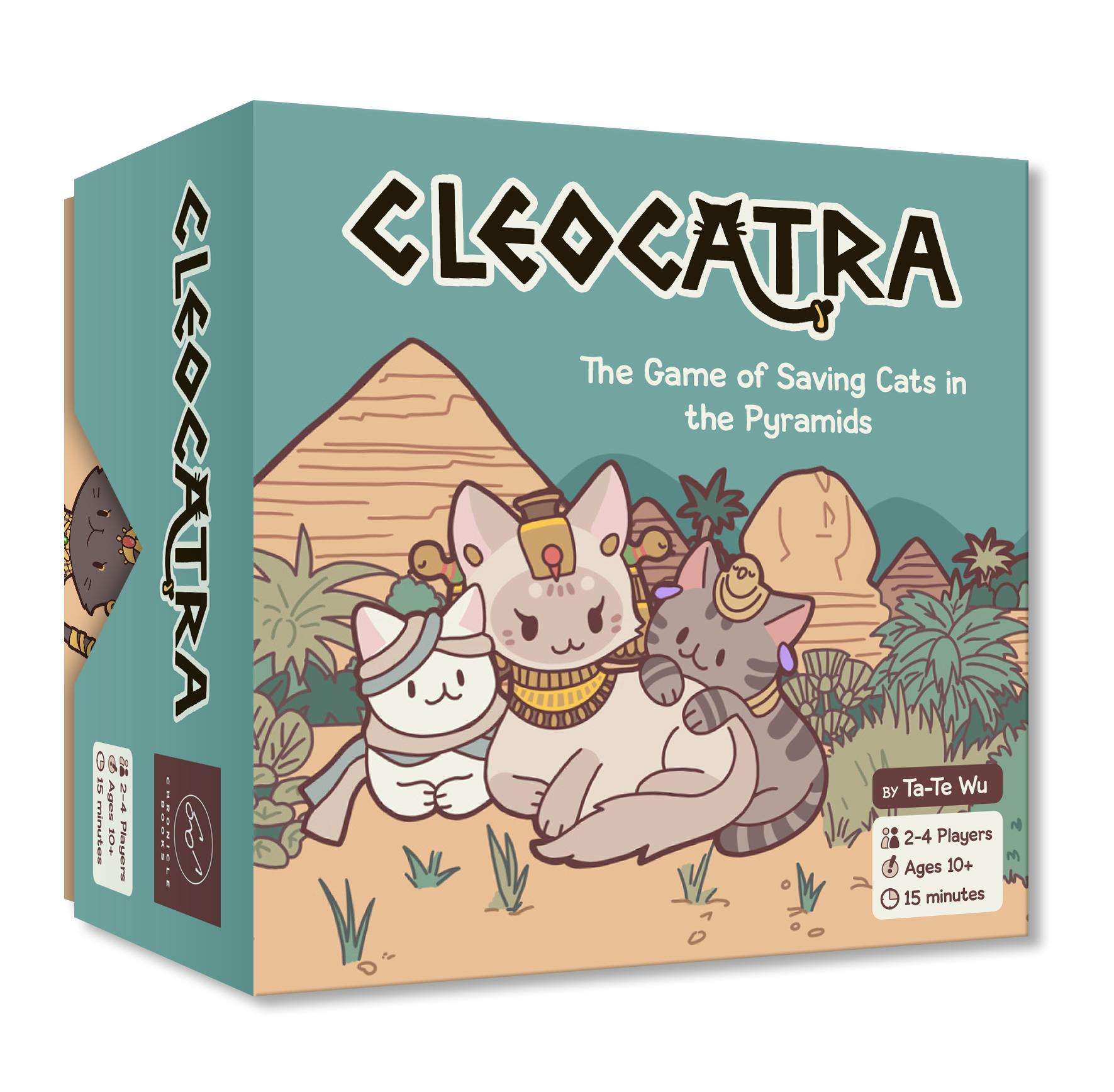 Cover: 9781797212920 | Cleocatra: The Game of Saving Cats in the Pyramids | Ta-Te Wu | 2022