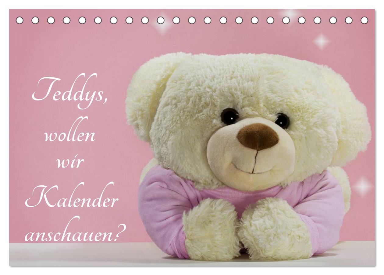 Cover: 9783435501601 | Teddys, wollen wir Kalender anschauen? (Tischkalender 2025 DIN A5...