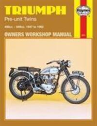 Cover: 9780856962516 | Triumph Pre-Unit Twins (47 - 62) | Haynes Publishing | Taschenbuch