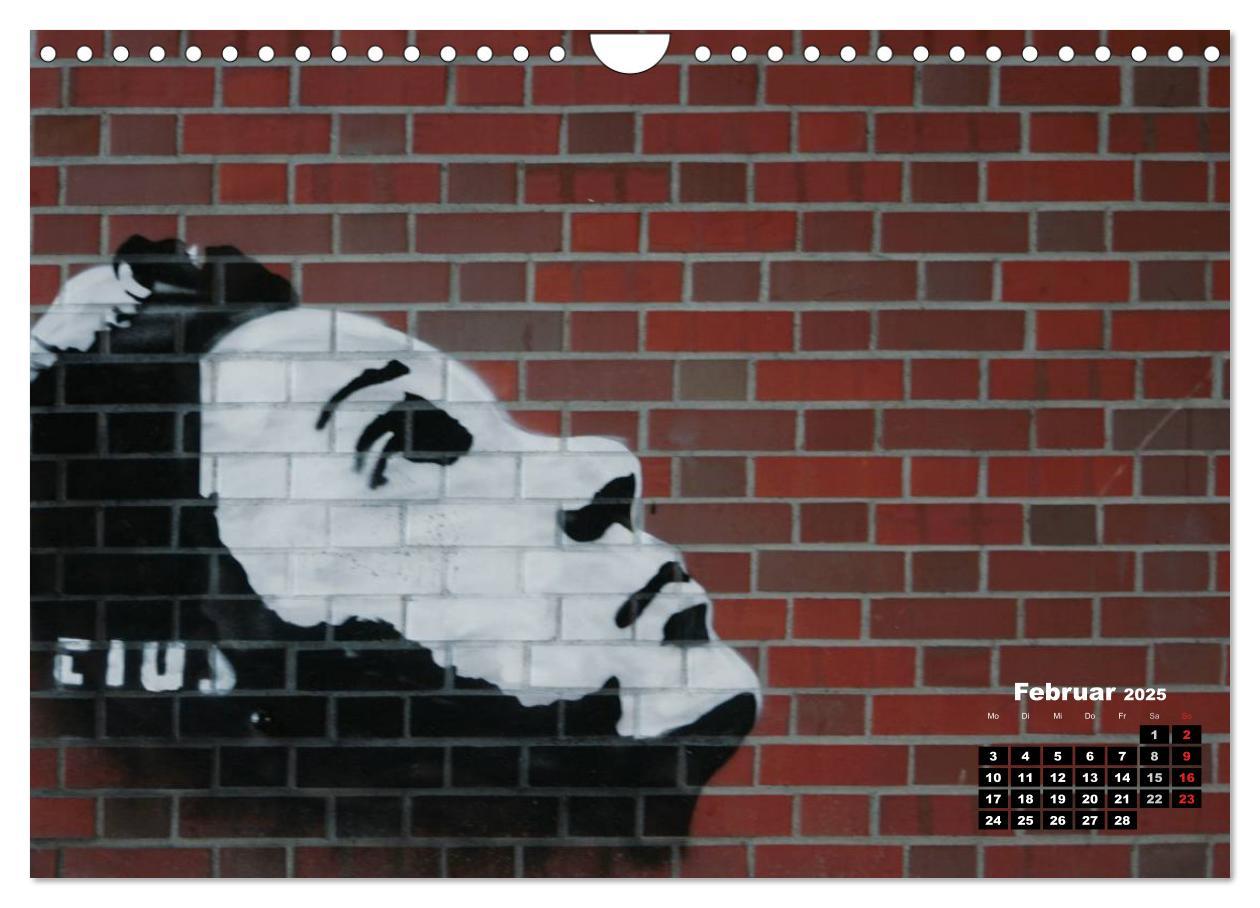 Bild: 9783435738243 | Street-Art 2025 / CH-Version (Wandkalender 2025 DIN A4 quer),...