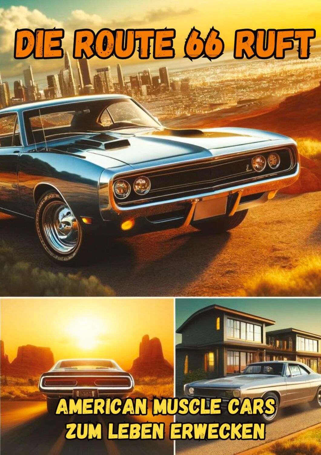 Cover: 9783384189424 | Die Route 66 ruft | American Muscle Cars zum Leben erwecken | Buch