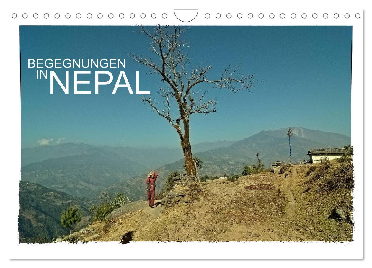 Cover: 9783435547111 | BEGEGNUNGEN IN NEPAL (Wandkalender 2025 DIN A4 quer), CALVENDO...