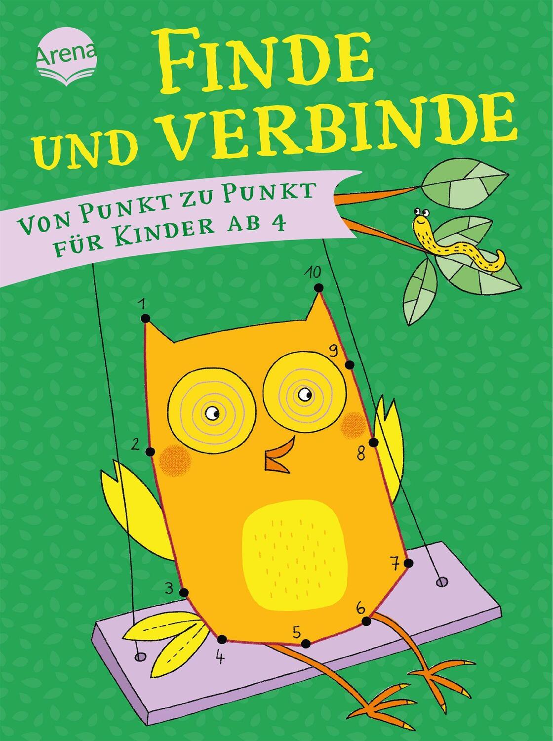 Cover: 9783401719313 | Finde und Verbinde. Von Punkt zu Punkt für Kinder ab 4 | Mascha Greune