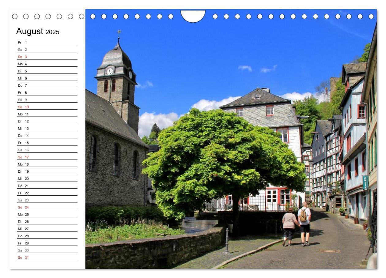 Bild: 9783435543090 | Eine Perle in der Eifel - Monschau (Wandkalender 2025 DIN A4 quer),...