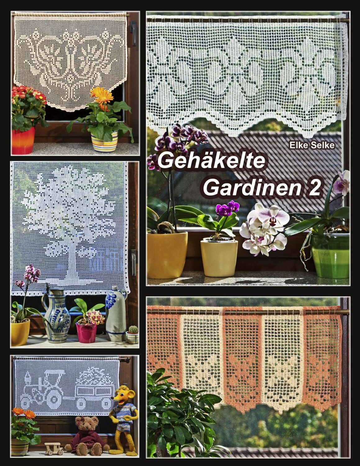 Cover: 9783842384934 | Gehäkelte Gardinen 2 | Elke Selke | Taschenbuch | Gehäkelte Gardinen