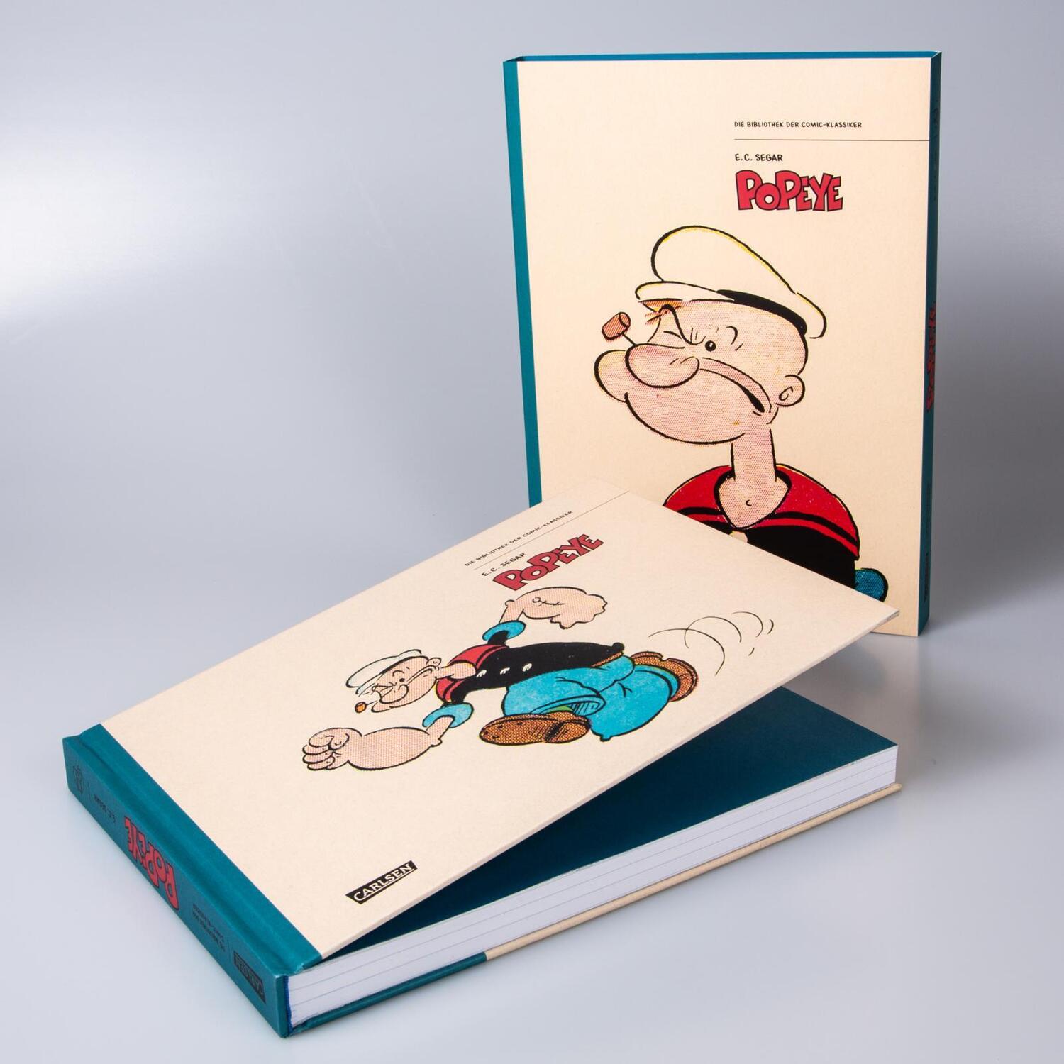 Bild: 9783551029133 | Die Bibliothek der Comic-Klassiker: Popeye | E. C. Segar | Buch | 2022