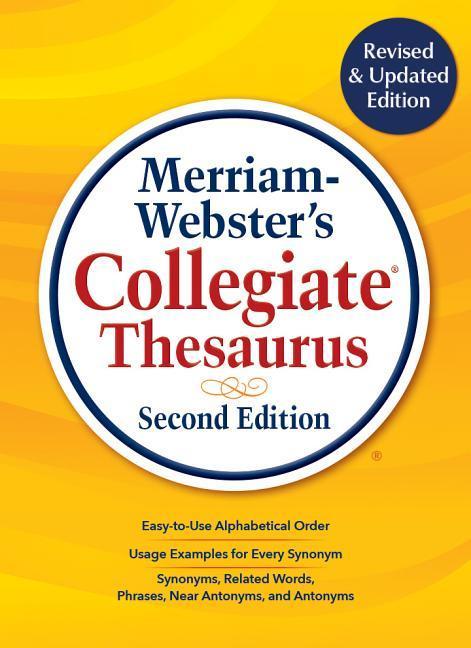 Cover: 9780877793700 | Merriam-Webster's Collegiate Thesaurus | Second Edition | Buch | 2018