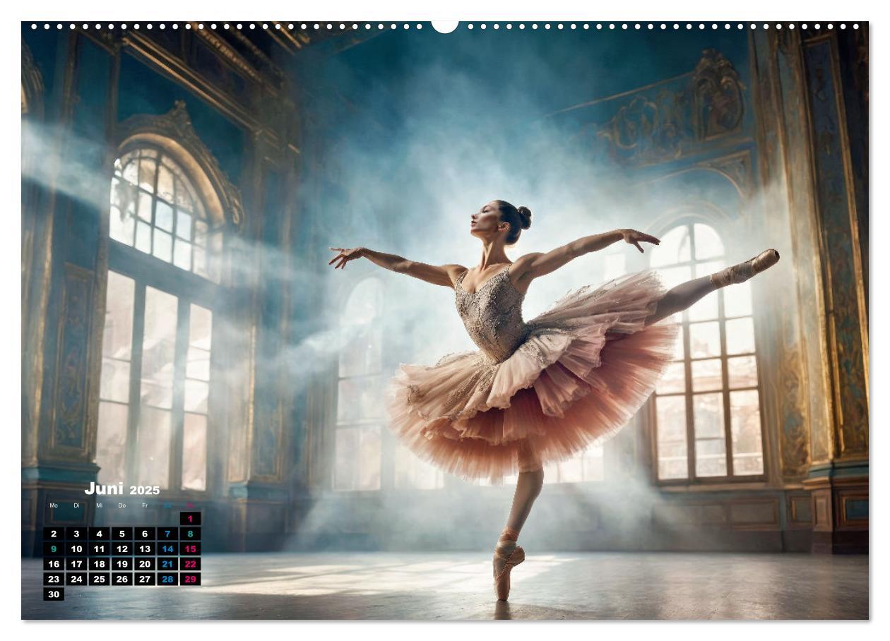 Bild: 9783457184103 | BALLETT - ein Hauch Magie (Wandkalender 2025 DIN A2 quer), CALVENDO...