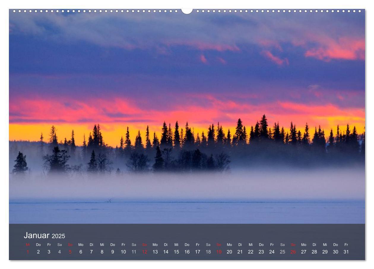 Bild: 9783435776863 | Lappland 2025 (Wandkalender 2025 DIN A2 quer), CALVENDO Monatskalender