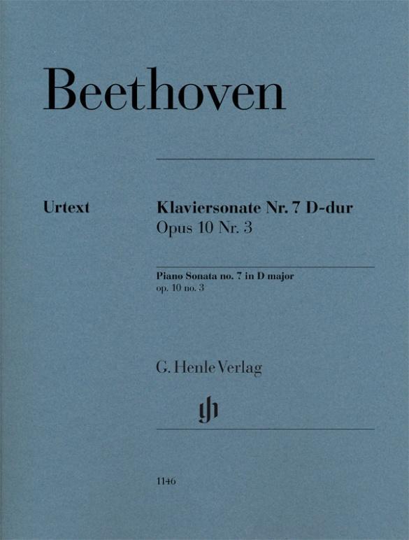 Cover: 9790201811468 | Ludwig van Beethoven - Klaviersonate Nr. 7 D-dur op. 10 Nr. 3 | Buch