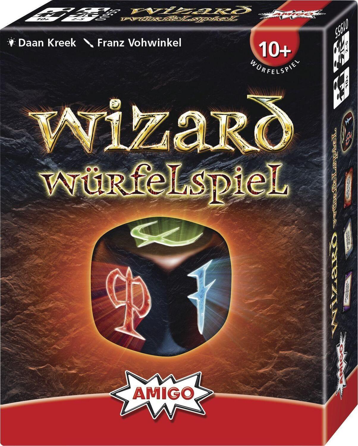 Bild: 4007396019551 | Wizard Würfelspiel | AMIGO - Kartenspiel | Daan Kreek | Spiel | 01955