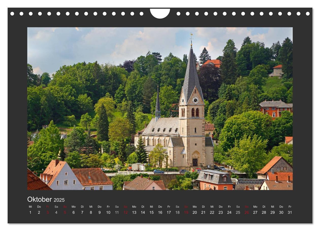 Bild: 9783435749942 | Kulmbach (Wandkalender 2025 DIN A4 quer), CALVENDO Monatskalender