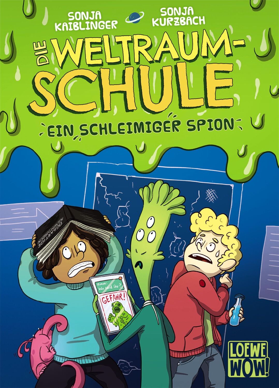 Cover: 9783743206762 | Die Weltraumschule (Band 2) - Ein schleimiger Spion | Sonja Kaiblinger