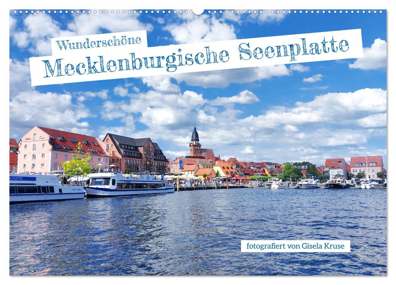 Cover: 9783383961083 | Wunderschöne Mecklenburgische Seenplatte (Wandkalender 2025 DIN A2...