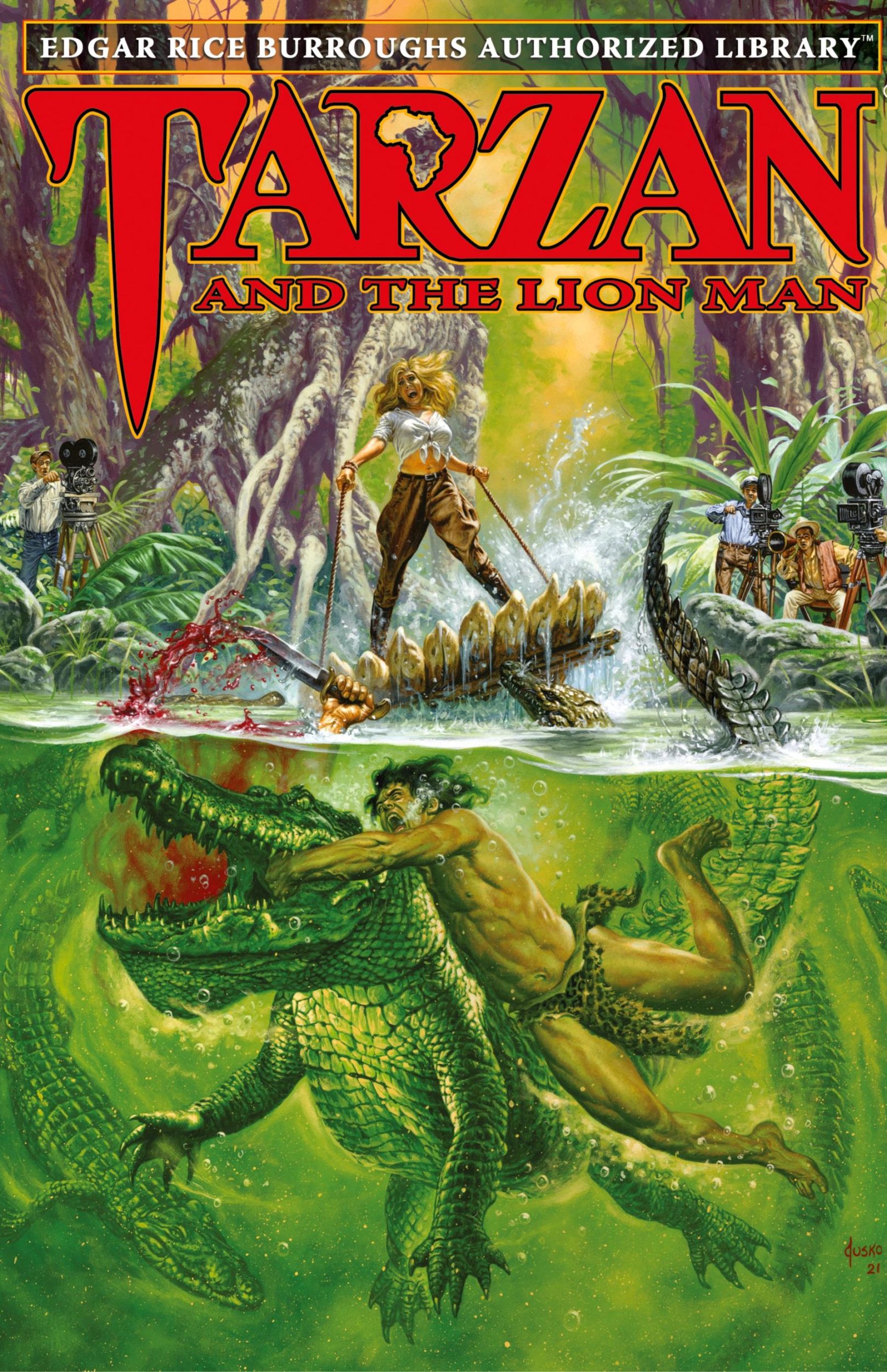 Cover: 9781951537166 | Tarzan and the Lion Man | Edgar Rice Burroughs Authorized Library