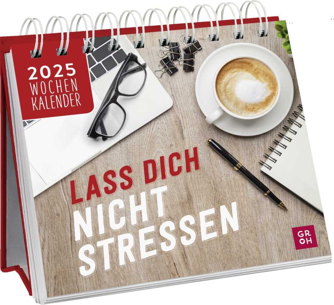 Cover: 4036442012567 | Mini-Wochenkalender 2025: Lass dich nicht stressen | Groh Verlag