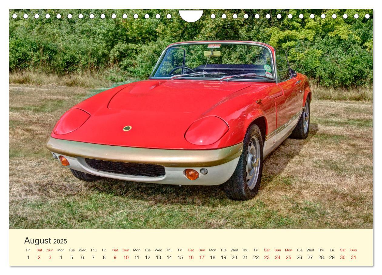 Bild: 9781325937387 | Iconic British Cars (Wall Calendar 2025 DIN A4 landscape), CALVENDO...