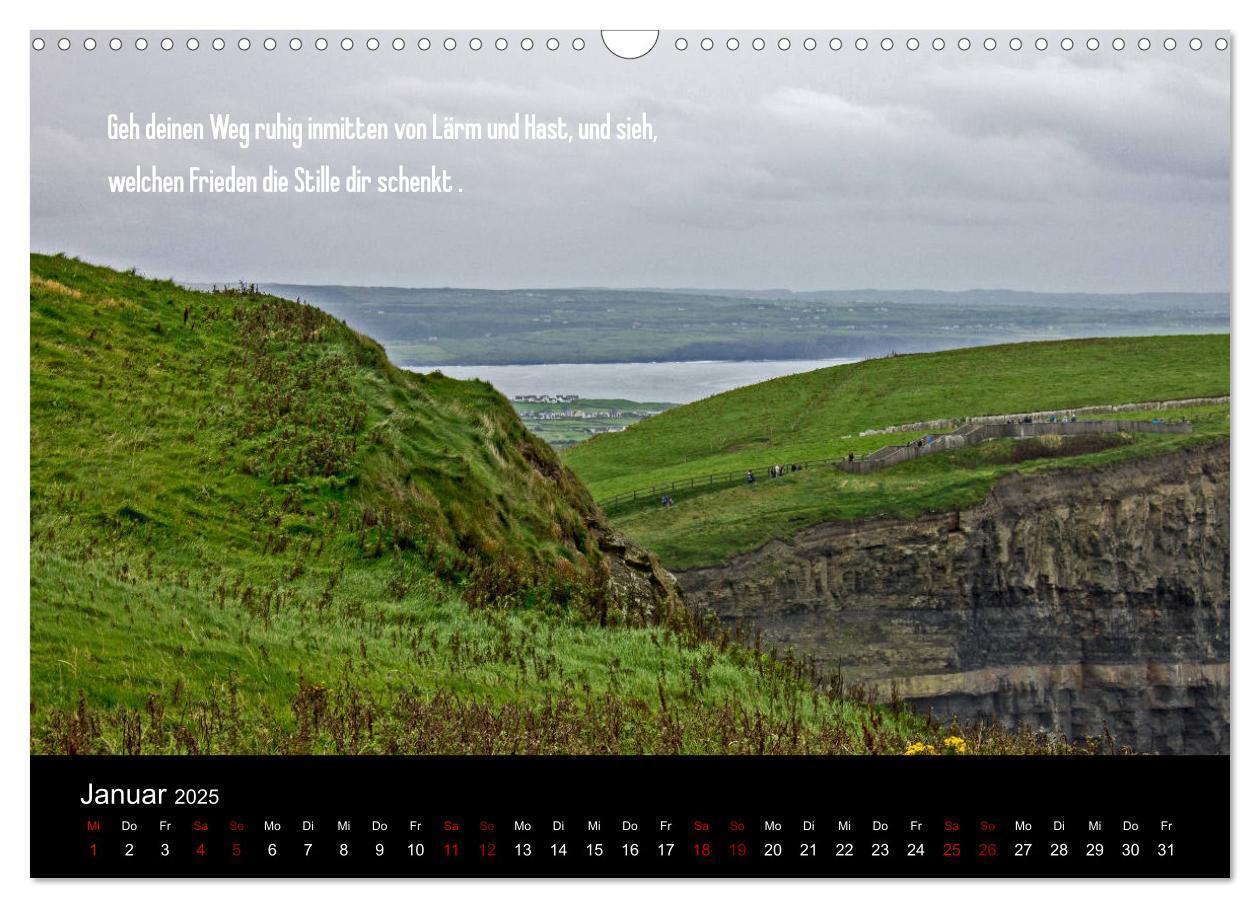 Bild: 9783435413034 | Irland - Irische Segenswünsche (Wandkalender 2025 DIN A3 quer),...